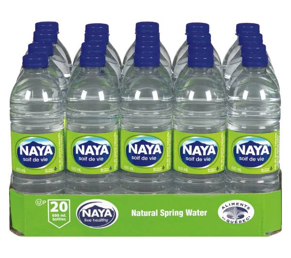 Naya Natural Spring Water (20 x 600 ml)