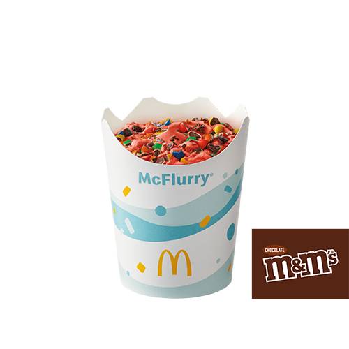 McFlurry® truskawkowe   M&M’s®
