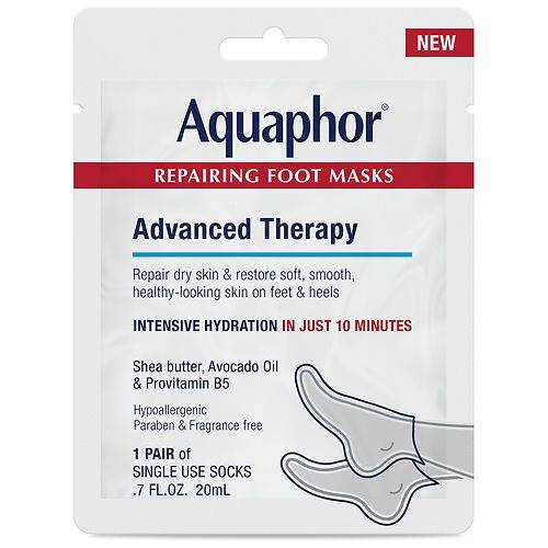 Aquaphor Repairing Foot Masks - 1.0 pr