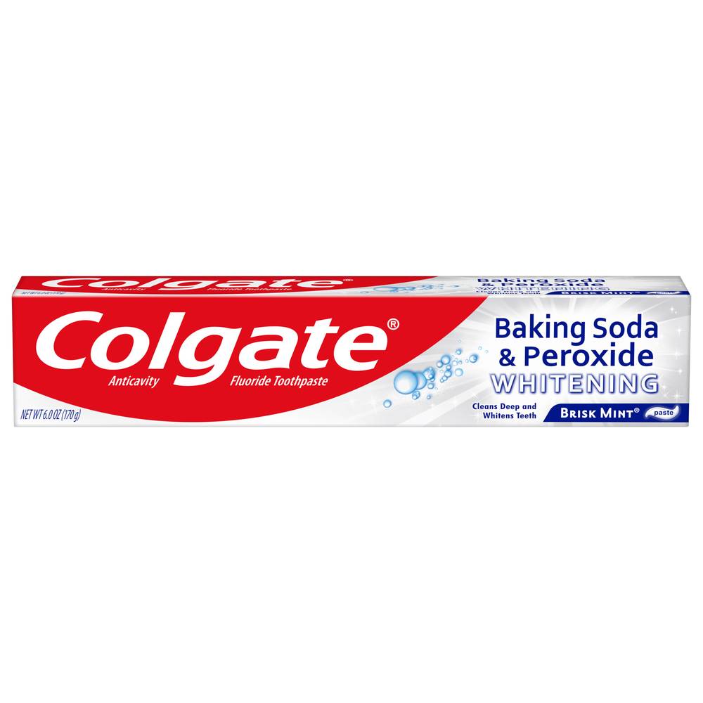 Colgate Baking Soda & Peroxide Whitening Toothpaste (6 oz)