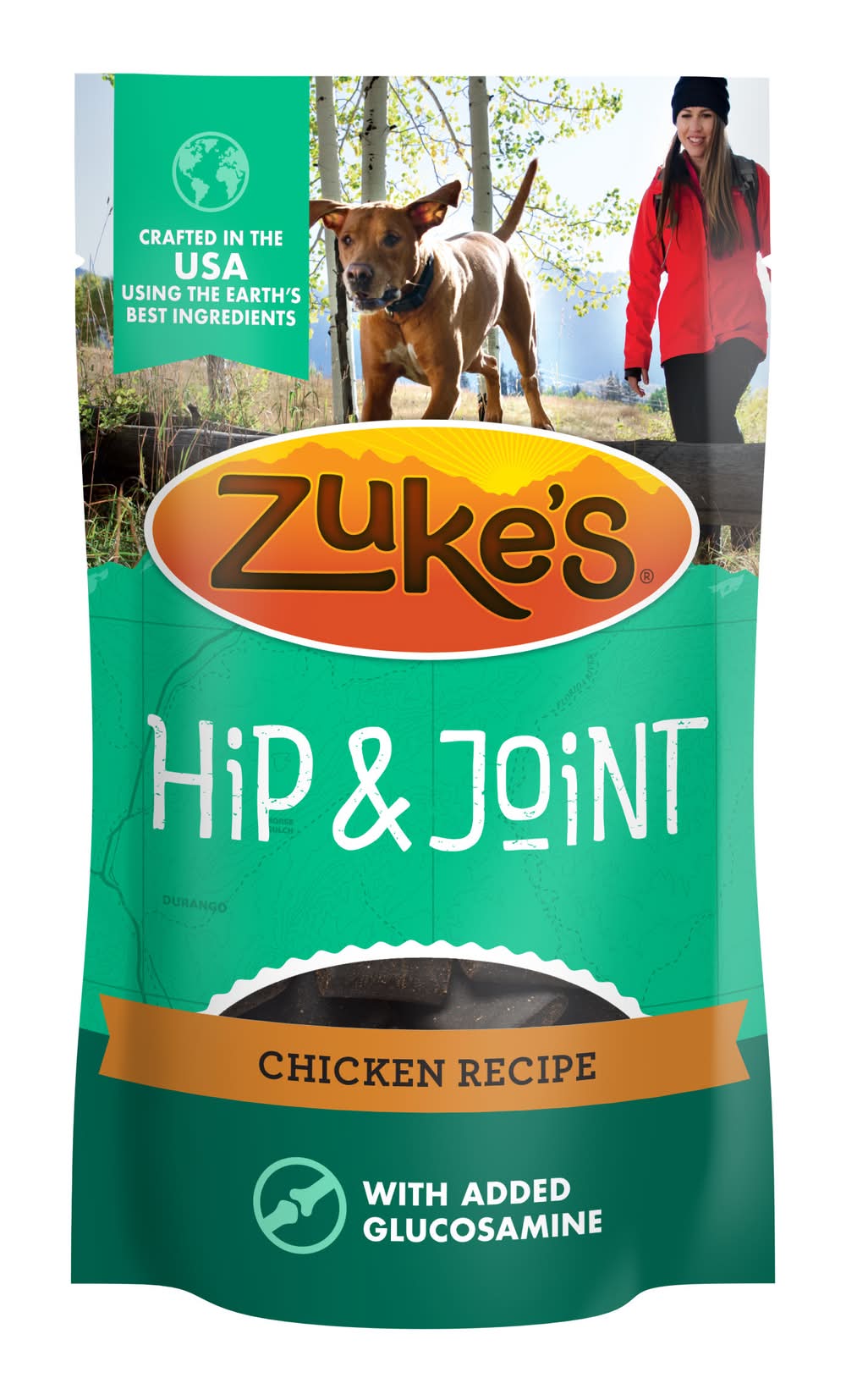 Zuke's Hip & Joint Treats For Adult Dogs (3 oz)