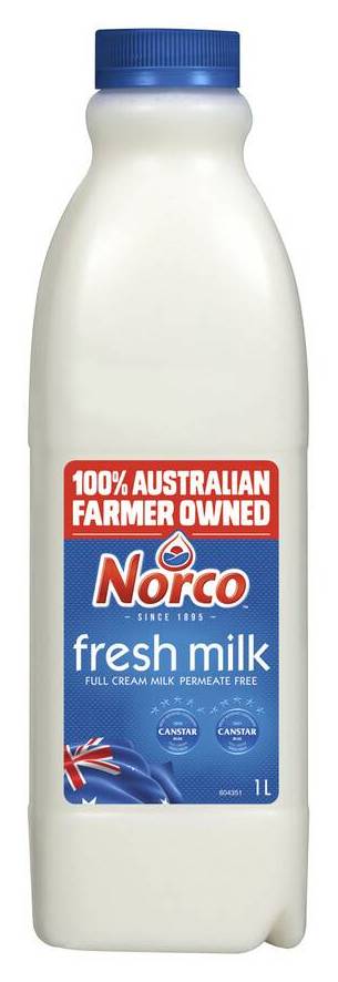 Norco Full Cream Milk 1L