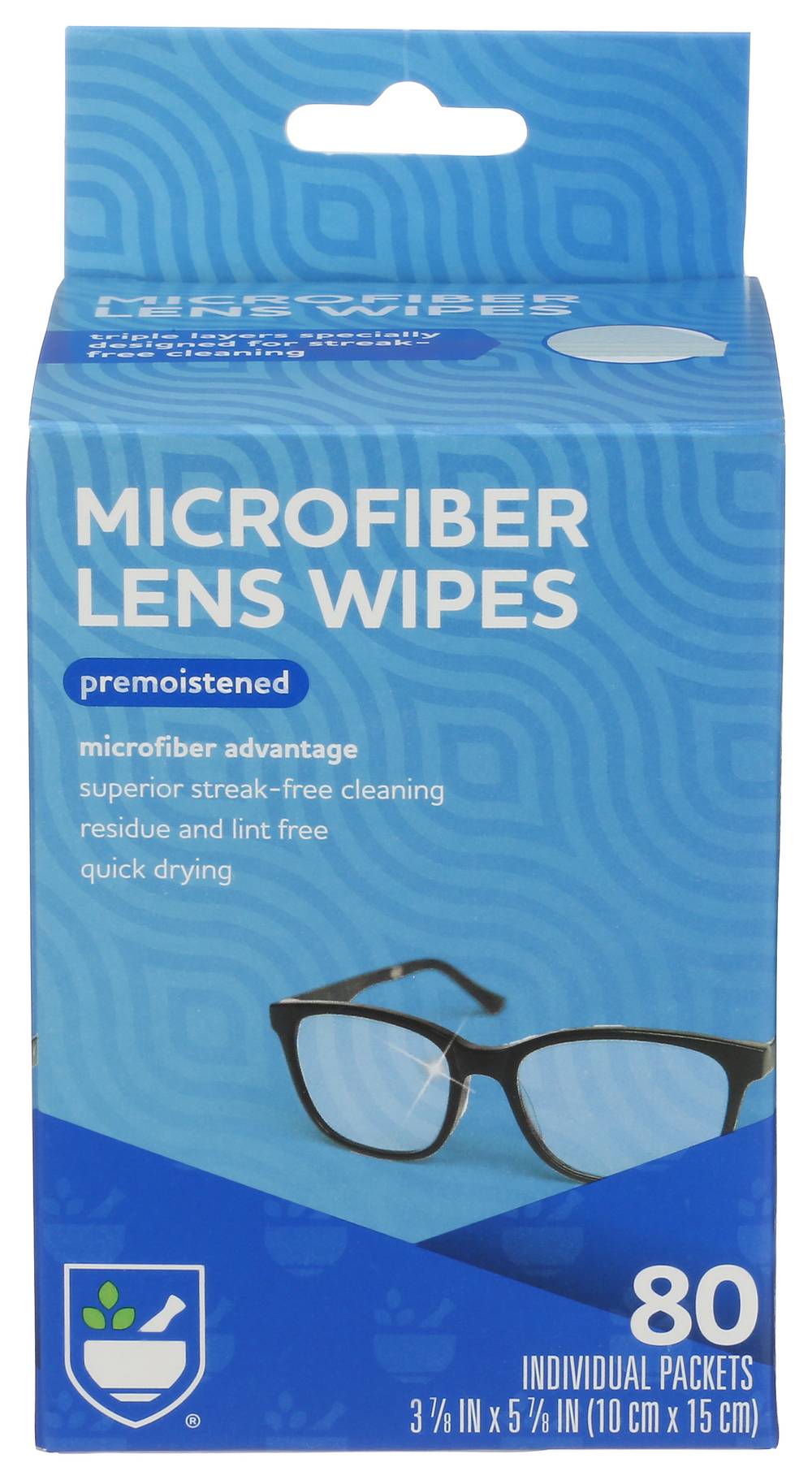 Rite Aid Premoistened Lens Cleaning Soft Wipes (10 cm * 15 cm)