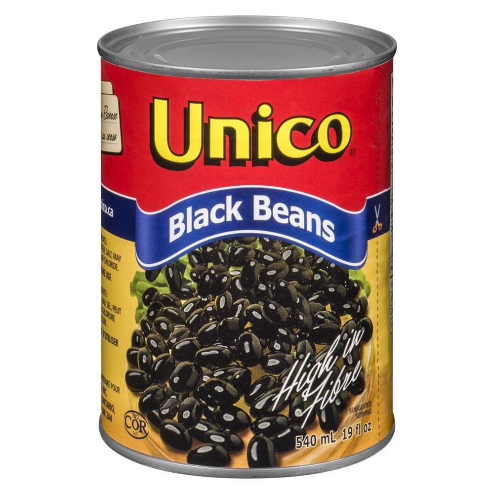 Unico High in Fiber Black Beans