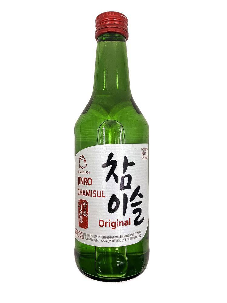 Jinro Original Chamisul Soju Liqueur (375 ml)