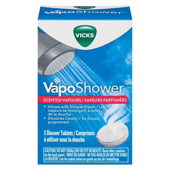 Vicks Vaposhower Scented Vapours Tablets (3 units)