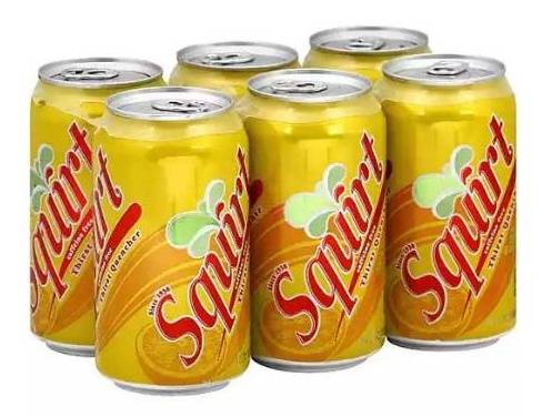 Squirt 6 Pack 12oz Cans
