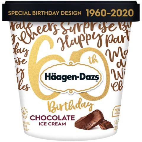 Haagen Dazs Chocolate 14oz