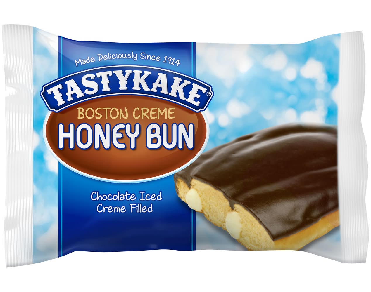 Tastykake Boston Creme Filled Honey Bun (5 oz)
