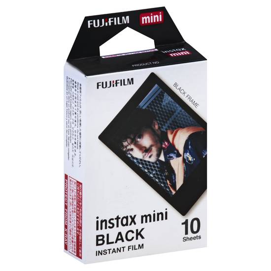 Fujifilm Instax Mini Black Instant Film (m)