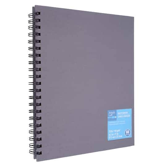 Artist's Loft Wirebound Sketchbook, Gray