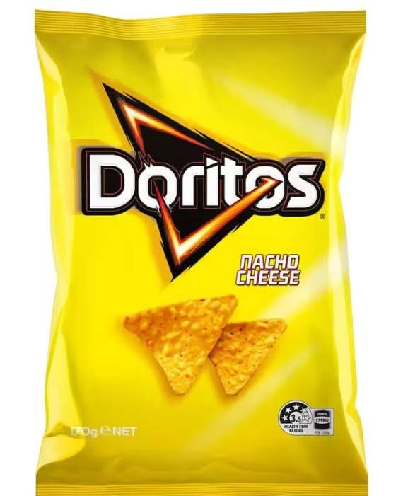 Bluebird Doritos 170g Nacho Cheese