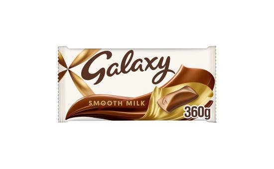 Galaxy Smooth Milk Chocolate Large Block Bar 360g
