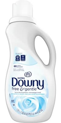 Ultra downy free et gentle assouplissant textile liquide - free and gentle liquid fabric softener