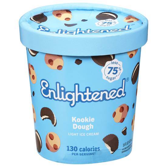 Enlightened Light Ice Cream (kookie dough)