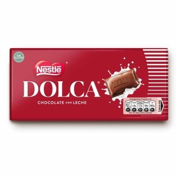 Chocolate con leche Nestlé Dolca sin gluten 100 g.