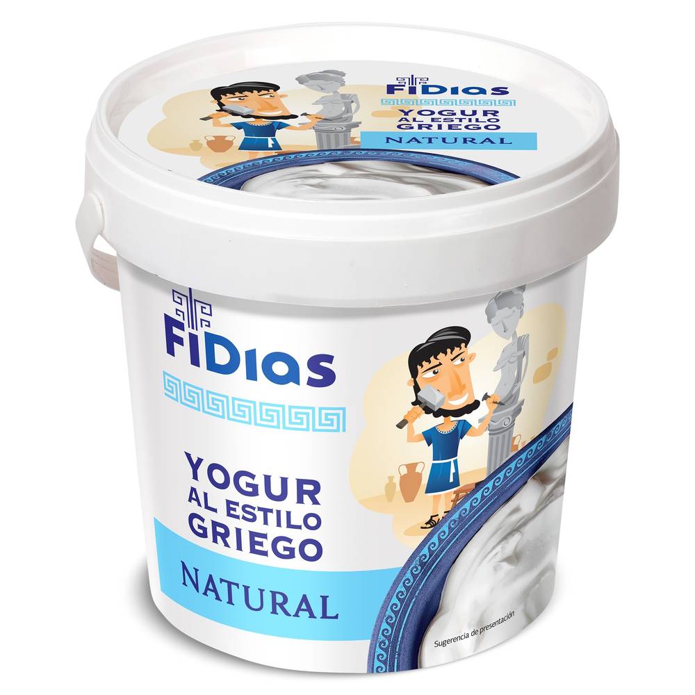 Yogur Griego Fidias De Dia Vaso 1 Kg