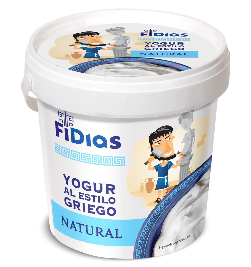 Yogur Griego Fidias De Dia Vaso 1 Kg