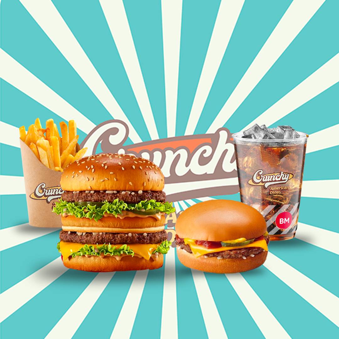 Menu Méga Méga Crunch Golden