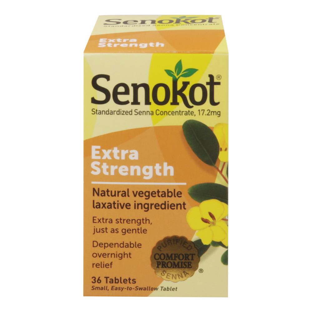 Senokot Extra Strength Laxative Tablets (36 ct)