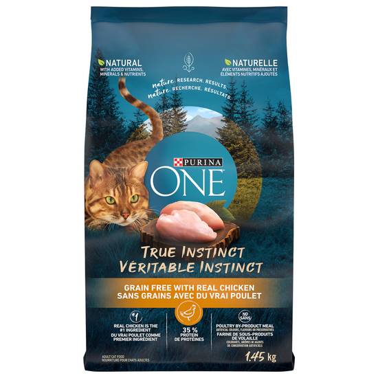 Purina One True Instinct Chicken Dry Cat Food (1.4 kg)