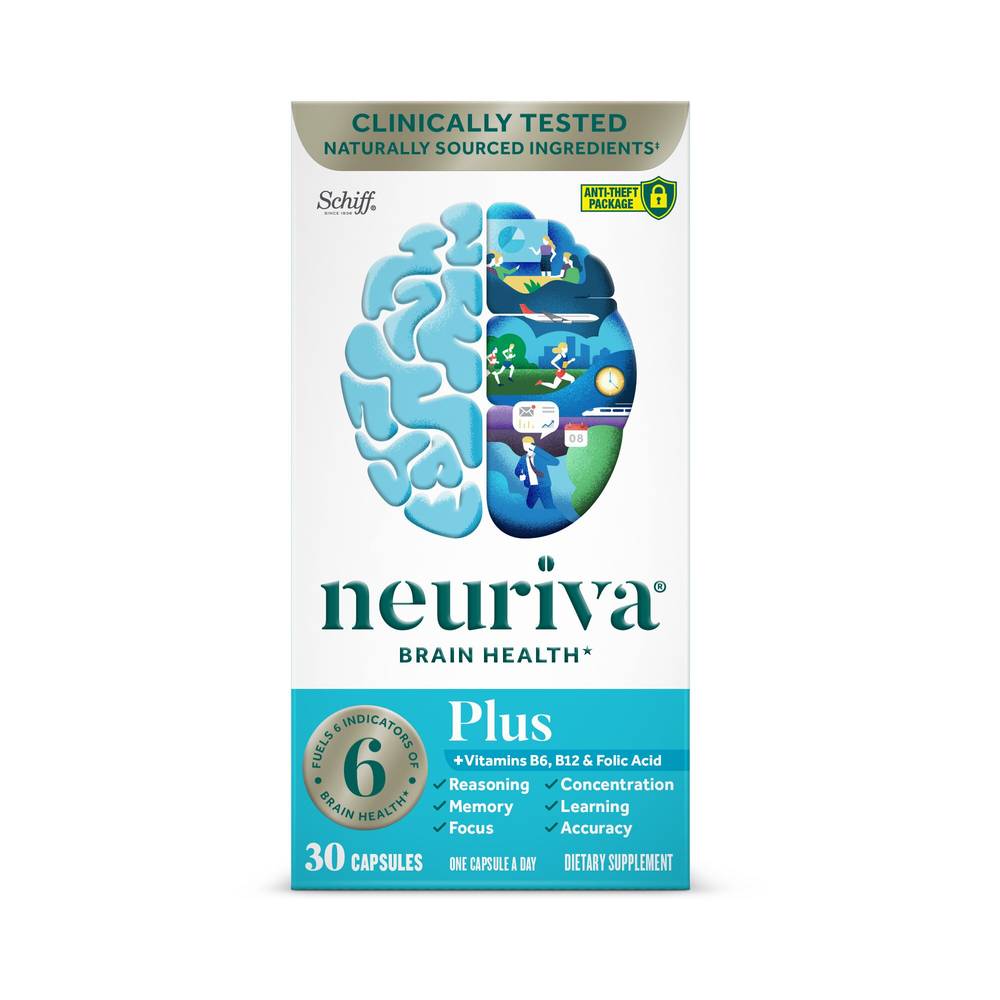 Neuriva Plus Brain Performance Capsules, 30 Ct