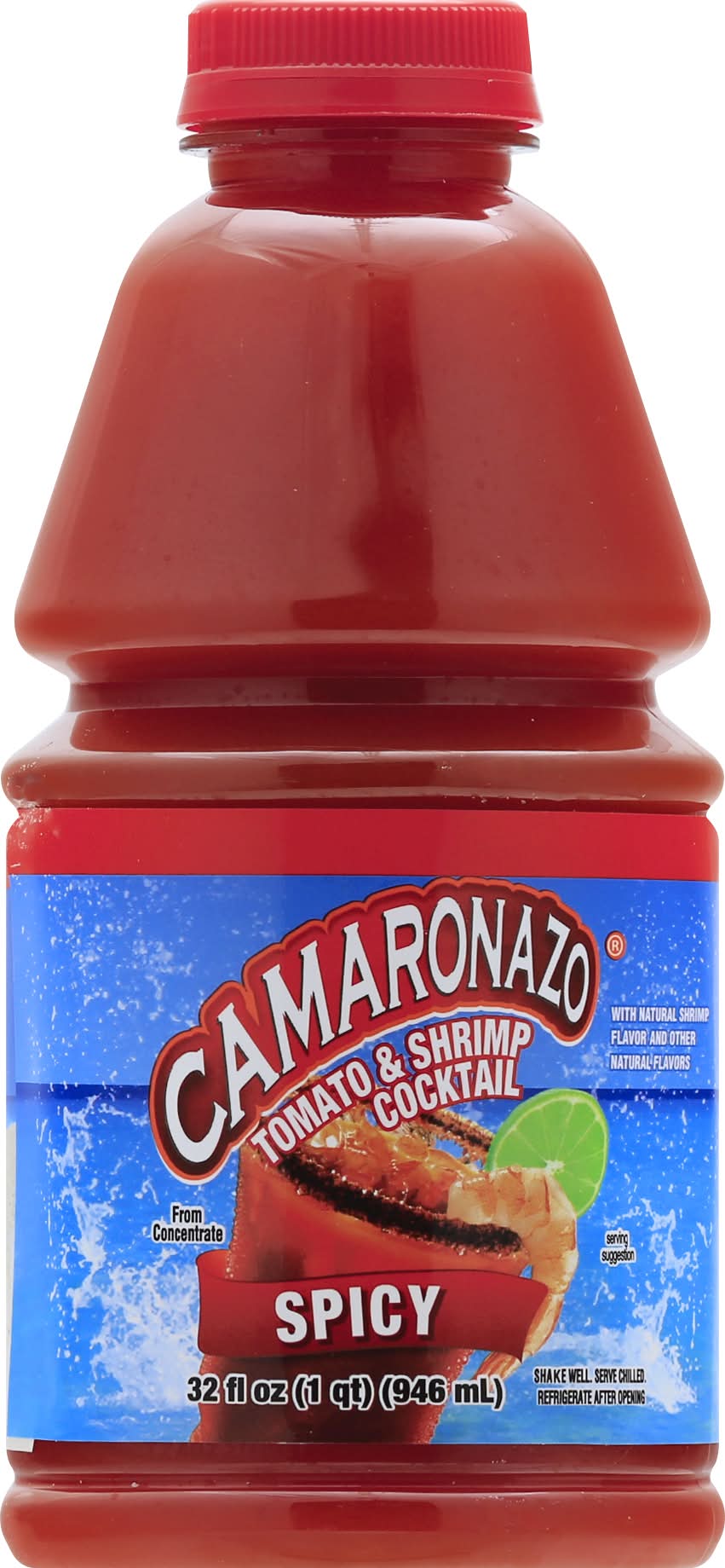 Camaronazo Tomato & Shrimp Cocktail, Spicy (32 fl oz)