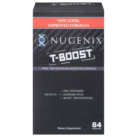 Nugenix T-Boost Free Testosterone Boosting Formula Supplements
