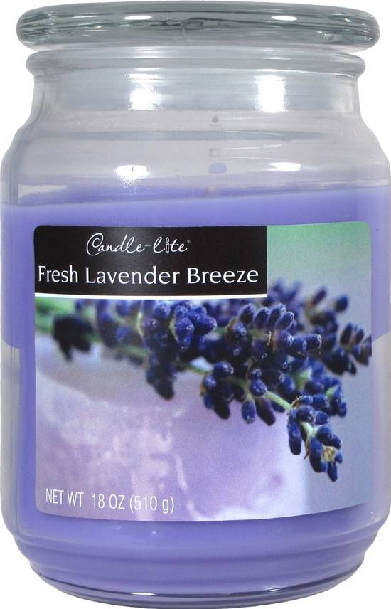 Candle lite Fresh Lavender Breeze Candle (18 oz)
