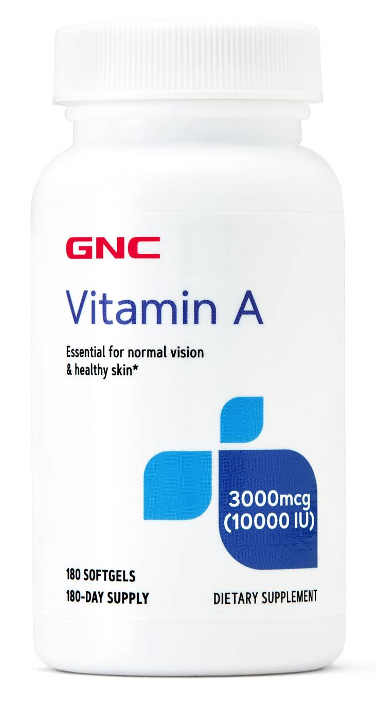 GNC Vitamin a 10 -000Iu-Softgels (180 ct)