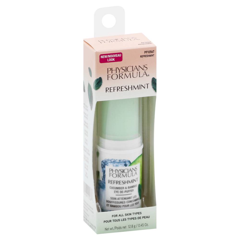 Physicians Formula Refreshmint Cucumber & Bamboo Eye De-Puffer (0.45 oz)