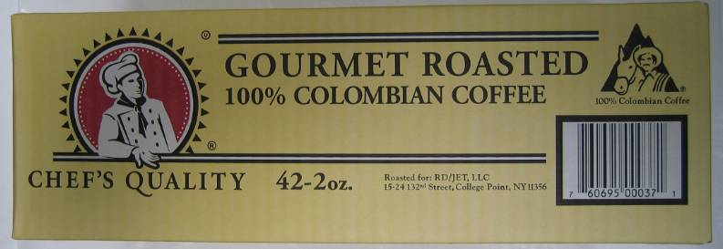 Chef's Quality Colombian Ground Coffee (21 oz)