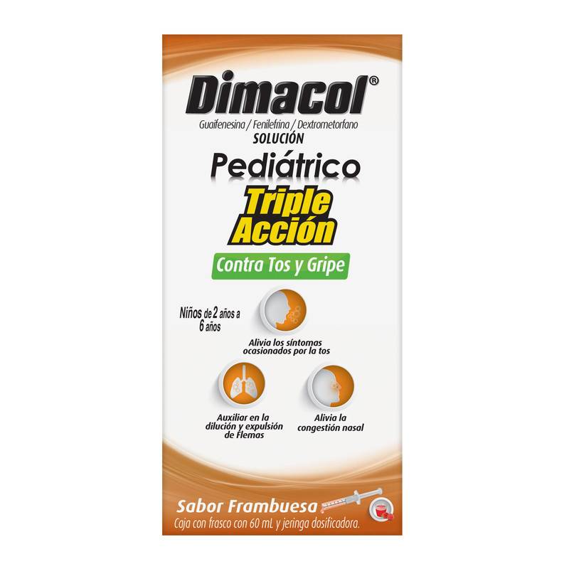 Pfizer · Dimacol solución pediátrica (60 ml)