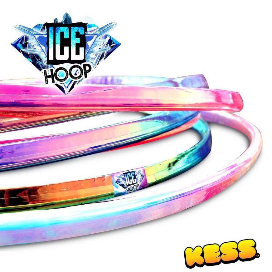 Party City Kess Iridescent Ice Hula Hoops (multicolor)