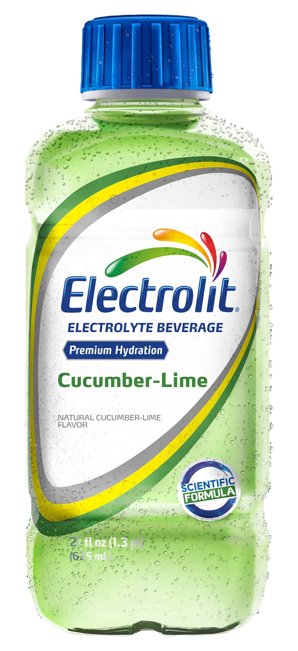 Electrolit Premium Hydration Electrotyte Beverage, Cucumber Lime (21 fl oz)