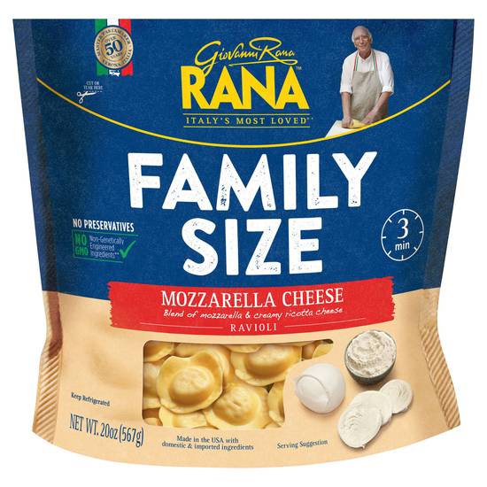 Rana Mozzarella Cheese Ravioli
