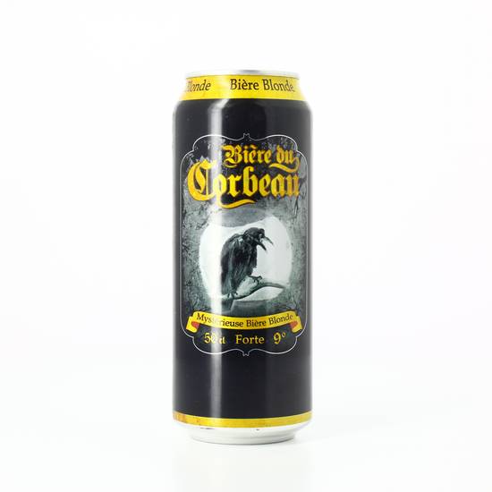 Corbeau - Bière blonde mysterieuse forte 9° (500 ml)