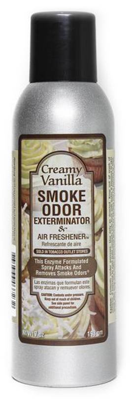 Smoke Odor Exterminator Removes Smell  Air Freshener, Creamy Vanilla