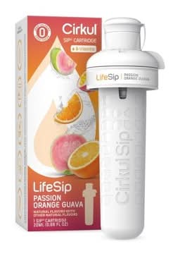 Cirkul Lifesip Cartridge, Passionfruit Orange Guava (0.68 fl oz)