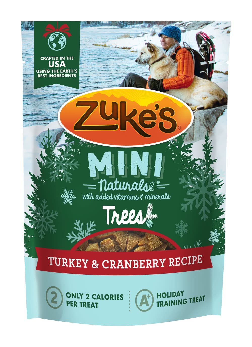 Zuke's Mini Naturals Training Soft Dog Treats, Turkey-Cranberry (5 oz)