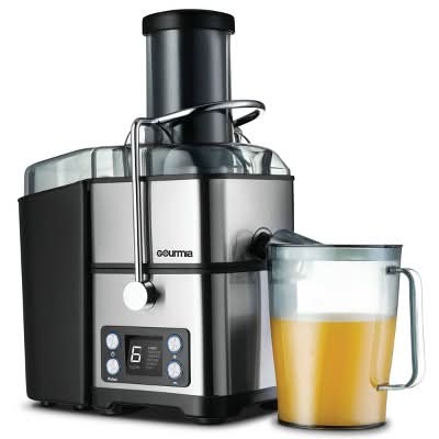 Gourmia Wide Mouth Stainless Steel Juicer 800w