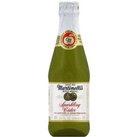 Martinelli's Gold Medal - Sparkling Cider - 12/8.4 oz glass bottles (1X12|1 Unit per Case)