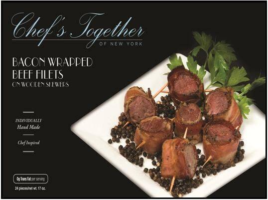Frozen Chef Together - Bacon Wrapped Beef Fillet - 24 ct