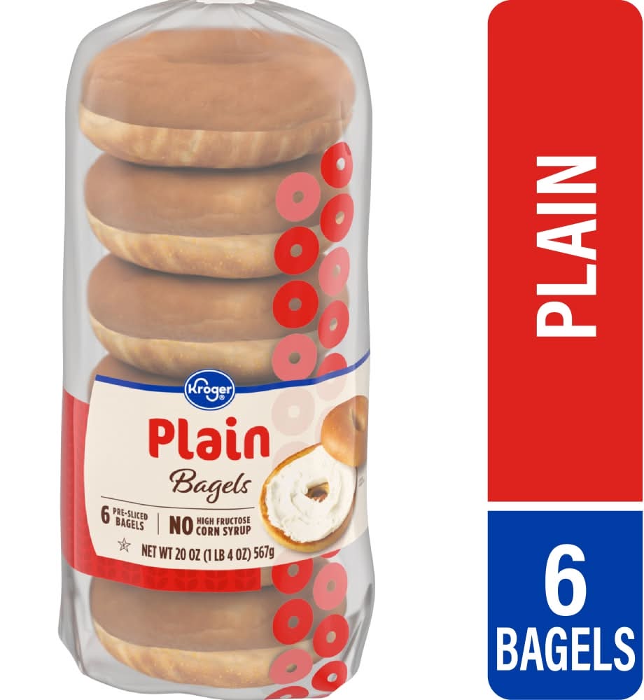 Kroger® Plain Bagels