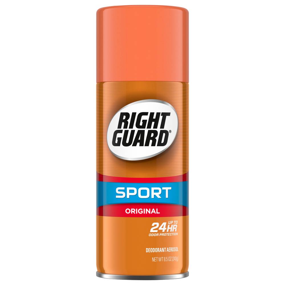 Right Guard Sport Original Antiperspirant Aerosol Spray For Men (8.5 oz)