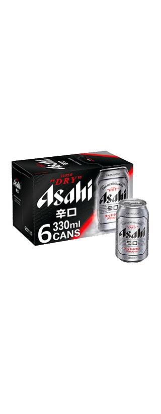 Asahi Super 'Dry' 330ml Can