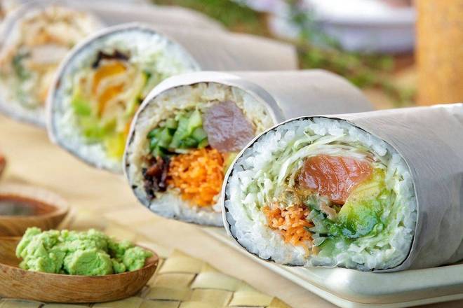 Crispy Holsin Duck Sushi Burrito