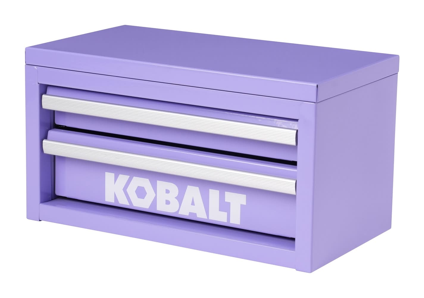 Kobalt Portable Tool Boxes 10.83-in W x 5.91-in H x 5.91-in D 2 -Drawer Lavender Steel Tool Box