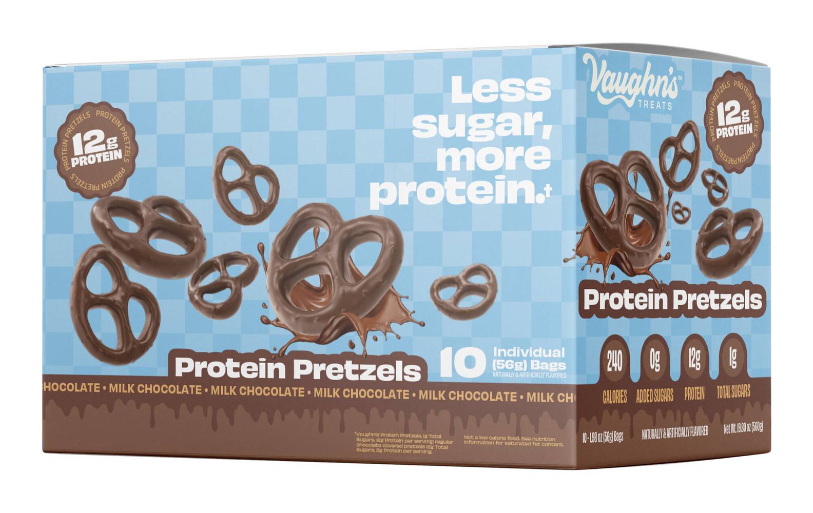 Protein Pretzels - Milk Chocolate (10 Bags) (1 Unit(s))