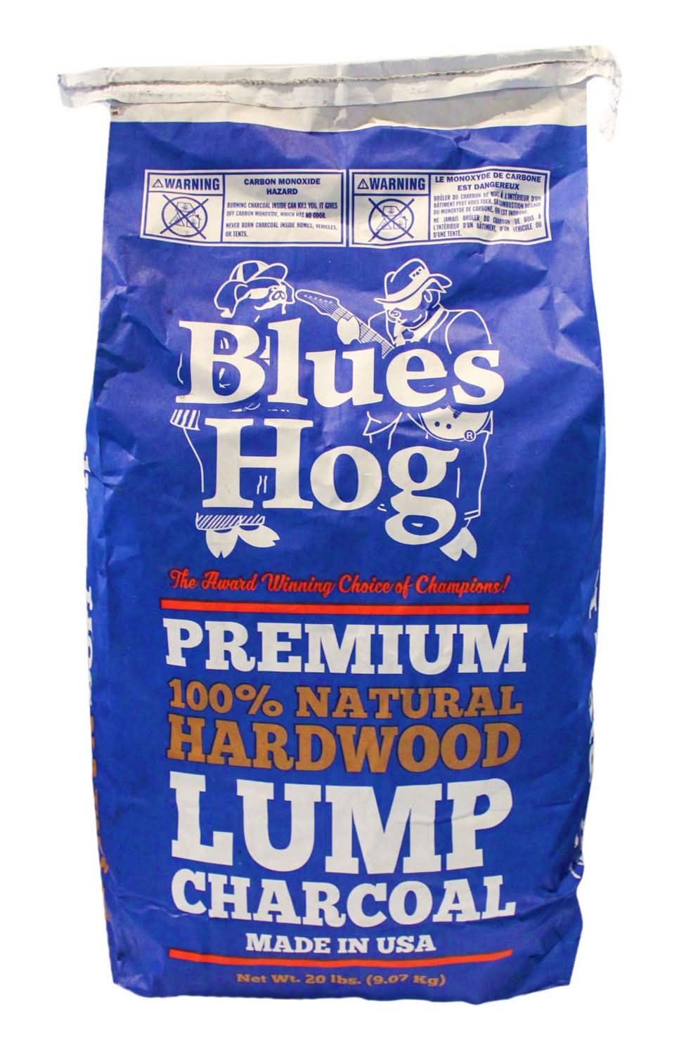 Blues Hog All Natural Hardwood Lump Charcoal 20 Lb